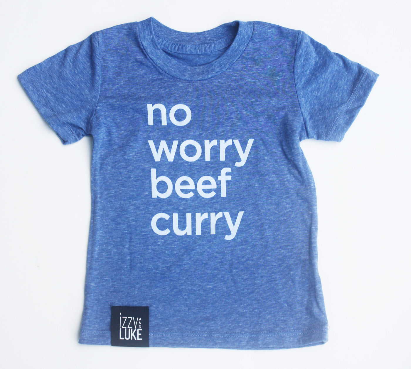 Izzy and Luke: No Worry Beef Curry Tシャツ